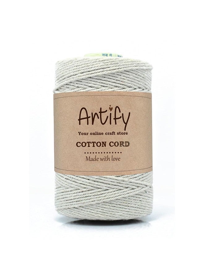 Artify | Pure Cotton Piping (40 Meter, Pack of 1) Thread Dori Off White Colour | Used for Piping in Dresses, Clothes, Sewing, Pillow Covers, Stitching Alteration and Quilting - Pack of 1 - Image 1
